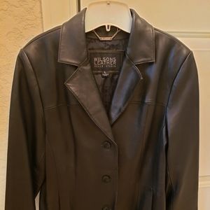 Wilsons Leather Ladies Black Leather Jacket